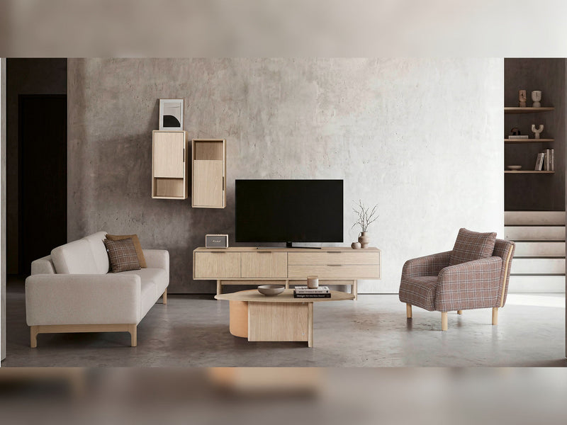 Nora Convertible Sofa in Brown - 200-ELI-NOR-P8-04-3