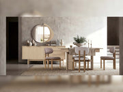 Nora Dining Chair (6 PCS) in Cream - 200-ELI-NOR-DC-6-CRM