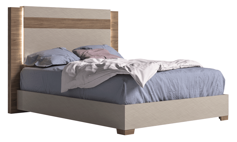 Nora Queen Size Bed W/ Light - i42721