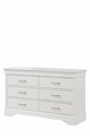 Nora White King 4 Piece - NORA-WT-K-4PC