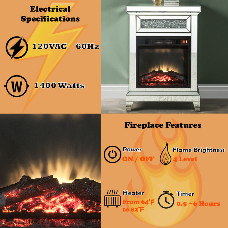 Noralie Fireplace - 90866