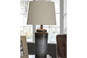 Norbert Gray Table Lamp (Set of 2) - DMV FurnitureTable Lamp Pair
