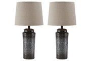 Norbert Gray Table Lamp (Set of 2) - DMV FurnitureTable Lamp Pair