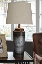 Norbert Gray Table Lamp (Set of 2) - DMV FurnitureTable Lamp Pair
