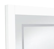Nordio 72-inch LED Tempered Full Length Floor Mirror White - 960947
