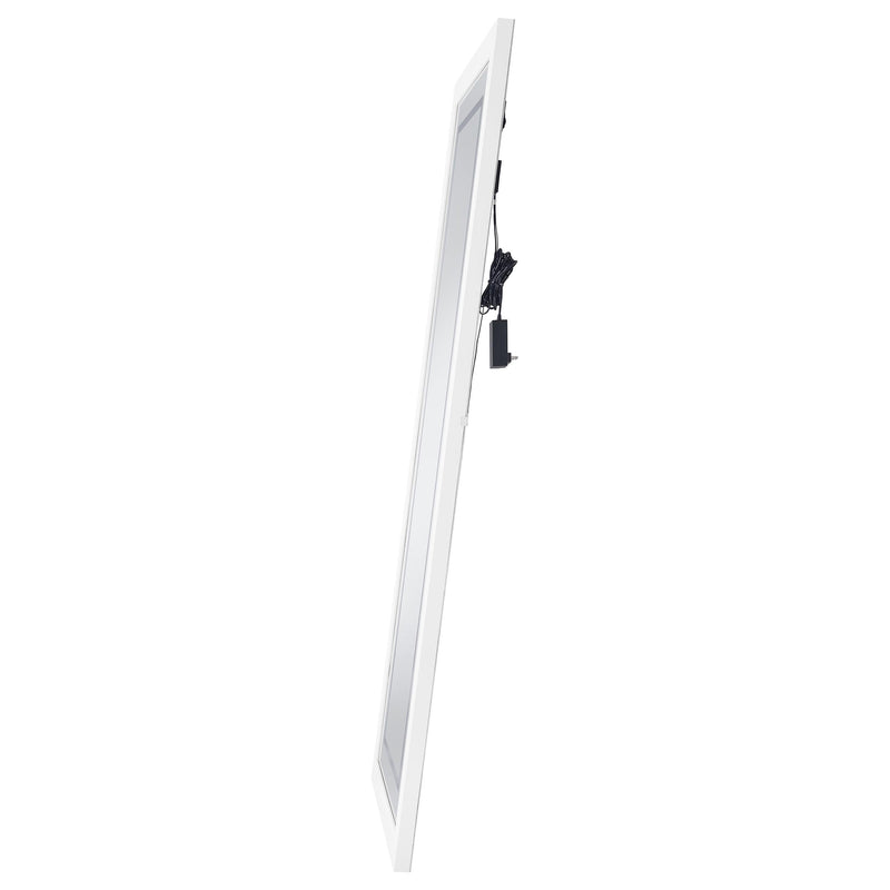 Nordio 72-inch LED Tempered Full Length Floor Mirror White - 960947