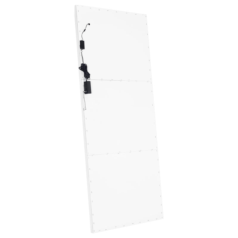 Nordio 72-inch LED Tempered Full Length Floor Mirror White - 960947