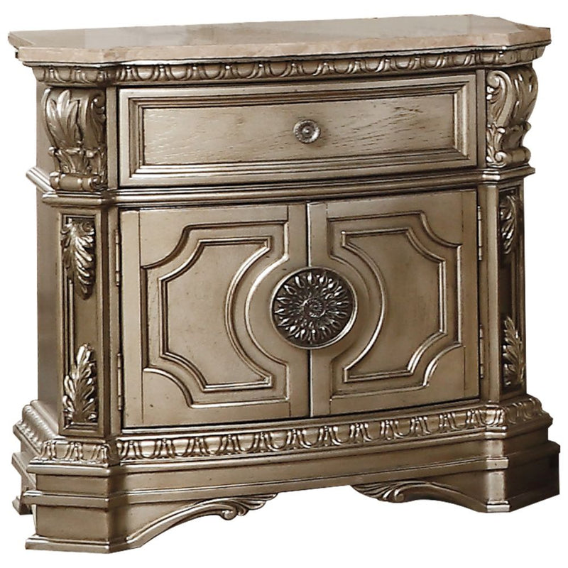 Northville Nightstand W/Marble Top - 26934