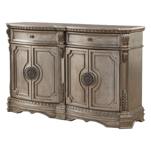 Northville Server W/Wood Top - 66926