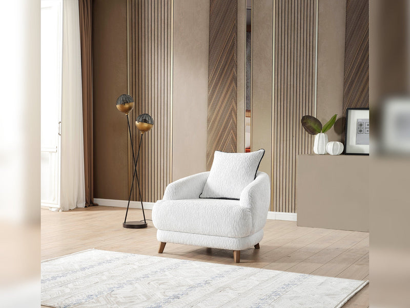 Nova Elf Chair in White - 200-ELIF-NOV-A621-B