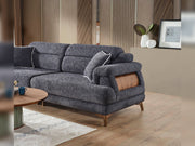Nova Elf Convertible Sofa in Cream - 200-ELIF-NOV-A620-3