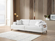 Nova Elf Convertible Sofa in White - 200-ELIF-NOV-A621-3