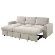 Nuriel Reversible Sectional Sofa w/Sleeper & Storage - LV07550