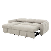Nuriel Reversible Sectional Sofa w/Sleeper & Storage - LV07550
