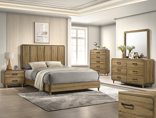 Nyomi Kg Panel Hb/Footboard-L.Brown - B4922-K-HBFB