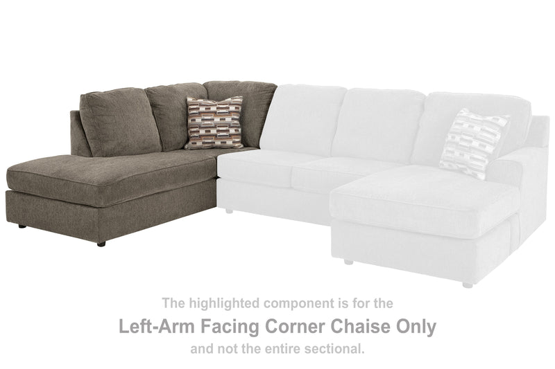 O'Phannon Left-Arm Facing Corner Chaise - 2940216 - DMV Furniture