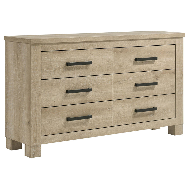 Oakglen 5-piece California King Bedroom Set Weathered Oak - 225101KW-S5