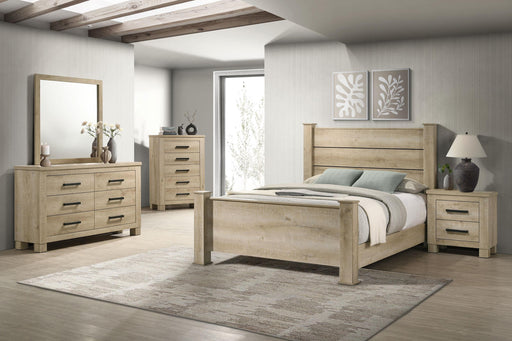 Oakglen 5-piece Queen Bedroom Set Weathered Oak - 225101Q-S5