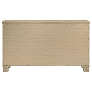 Oakglen 6-drawer Bedroom Dresser Weathered Oak - 225103