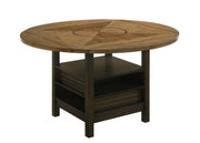 Oakly Brown Round/Square Counter Height Dining Set - DMV FurnitureCounter Height Set