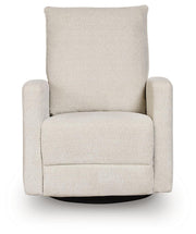 Oaklynn-Manor Canvas Swivel Glider Recliner - PC2440461