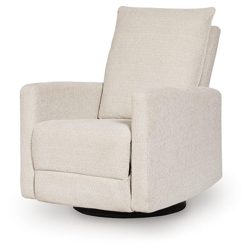Oaklynn-Manor Canvas Swivel Glider Recliner - PC2440461