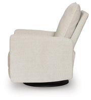 Oaklynn-Manor Canvas Swivel Glider Recliner - PC2440461