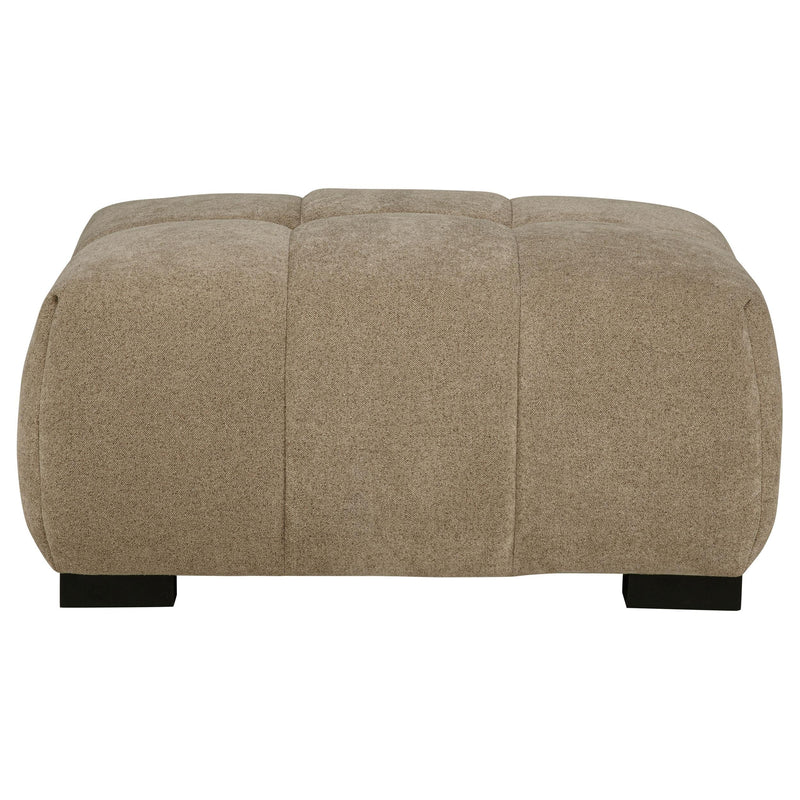 Octavia Upholstered Rectangular Ottoman Camel - 509964