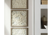 Odella Cream/Taupe Wall Decor (Set of 3) - DMV FurnitureWall Decor