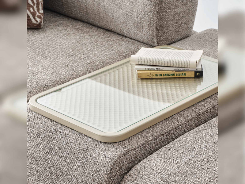 Odessa Al Convertible Module Sofa in Cream - 200-ALT-ODE-3M