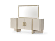 Odessa Al Diningroom (Consol With Mirror & Dining Table & 6 Dining Chair) - 200-ALT-ODE-DT-6-SET