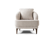 Odessa Chair - Walnut in Cream - 200-ST-ODE-CREMONA06-B