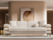 Odessa Convertible Sofa - Gold in Cream - 200-ST-ODE-ISTANBUL01-3