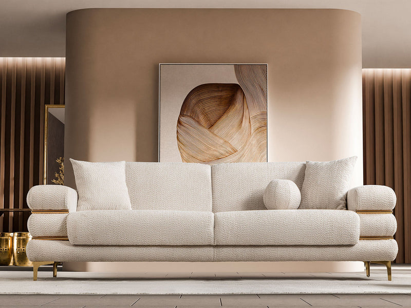 Odessa Convertible Sofa - Walnut in Cream - 200-ST-ODE-CREMONA06-3