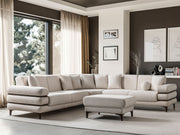 Odessa Sectional Sofa in Cream - 200-ST-ODE-CREMONA02-S