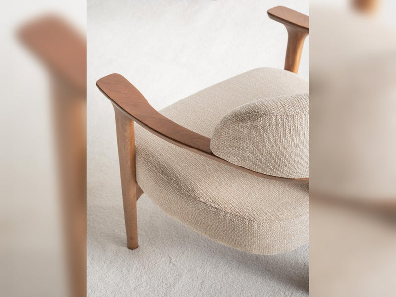 Odin Chair Cream in Cream - 101-ODI-FOX01-B