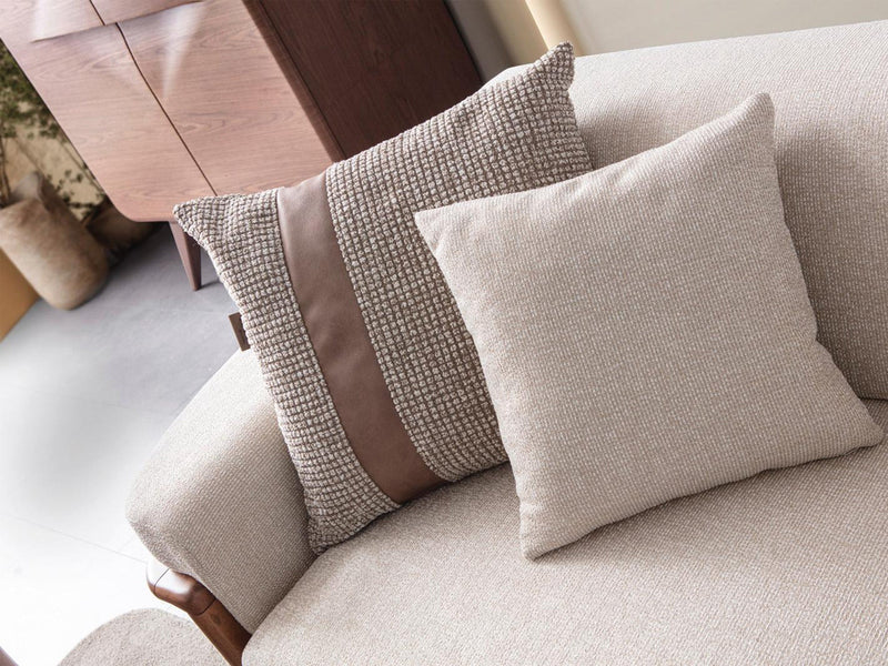 Odin Convertible 4 Seater Sofa Cream in Cream - 101-ODI-FOX01-4