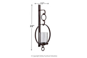 Ogaleesha Brown Wall Sconce - DMV FurnitureSconce