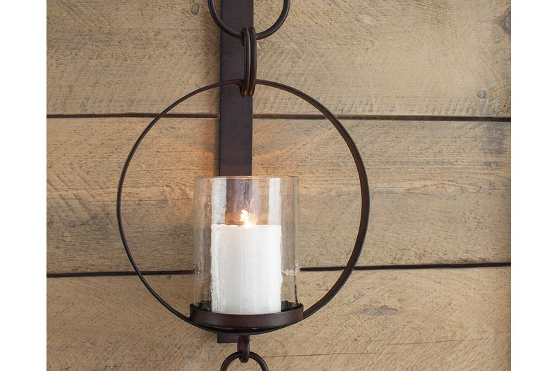 Ogaleesha Brown Wall Sconce - DMV FurnitureSconce