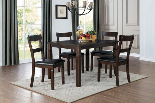 Oklahoma Espresso 5 - Piece Dining Room Set - DMV FurnitureDining Room Set