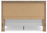 Oliandon King Panel Bed, Chest and Nightstand in Light Brown - PKG025183