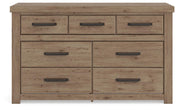 Oliandon Light Brown Dresser - PCB2844-31