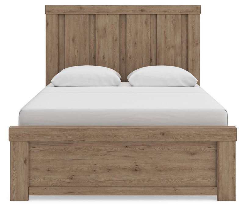 Oliandon Queen Panel Bed, Dresser and Mirror - PCB2844B3