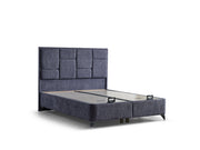 Olimpos Storage Bed With Headboard - Twin in Cream - 200-ELIF-OLI-90-EY234-SB