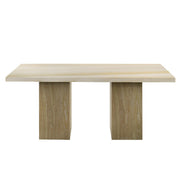 Olinda Dining Table w/Natrual Marble Top - DN07035