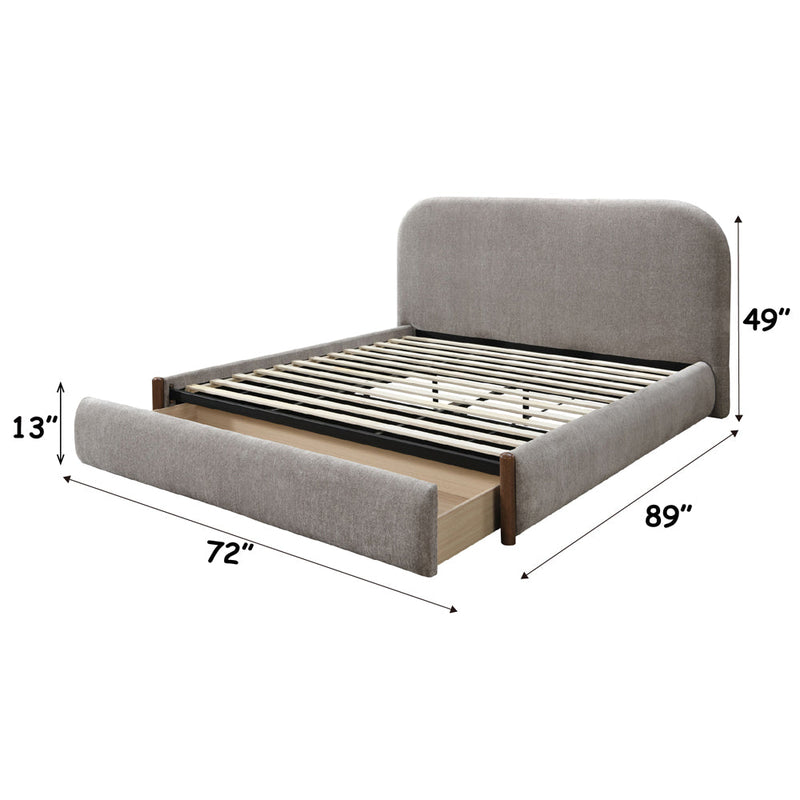 Ollya Queen Bed w/Storage - BD04592Q