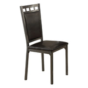 Olney Black/Dark Brown 5 - Piece Dining Set - DMV FurnitureDining Room Set