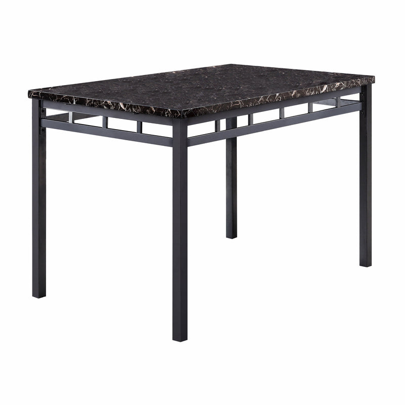 Olney Black/Dark Brown 5 - Piece Dining Set - DMV FurnitureDining Room Set