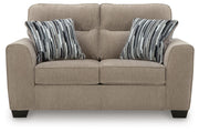 Olten Mocha Loveseat - 3130435