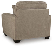 Olten Mocha Oversized Chair - 3130423